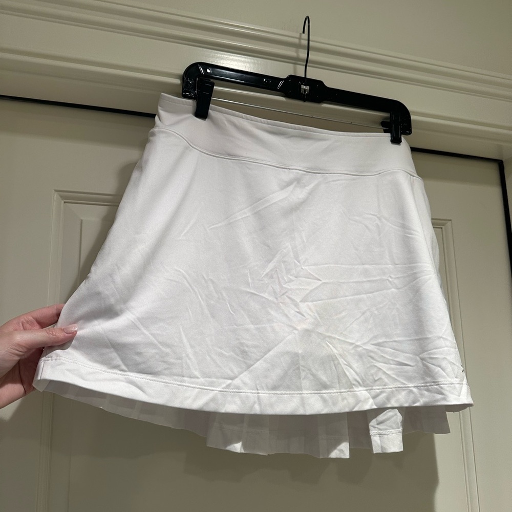 White Slazenger Pleated Golf Tennis Skirt sz XL